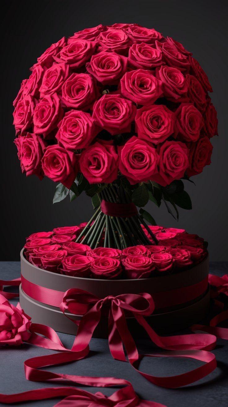 Professional floral arrangement in modern corporate setting